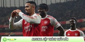 Arsenal gặp thách thức lớn: 5 vòng đấu quyết định chức vô địch